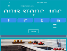 Tablet Screenshot of onisstone.com